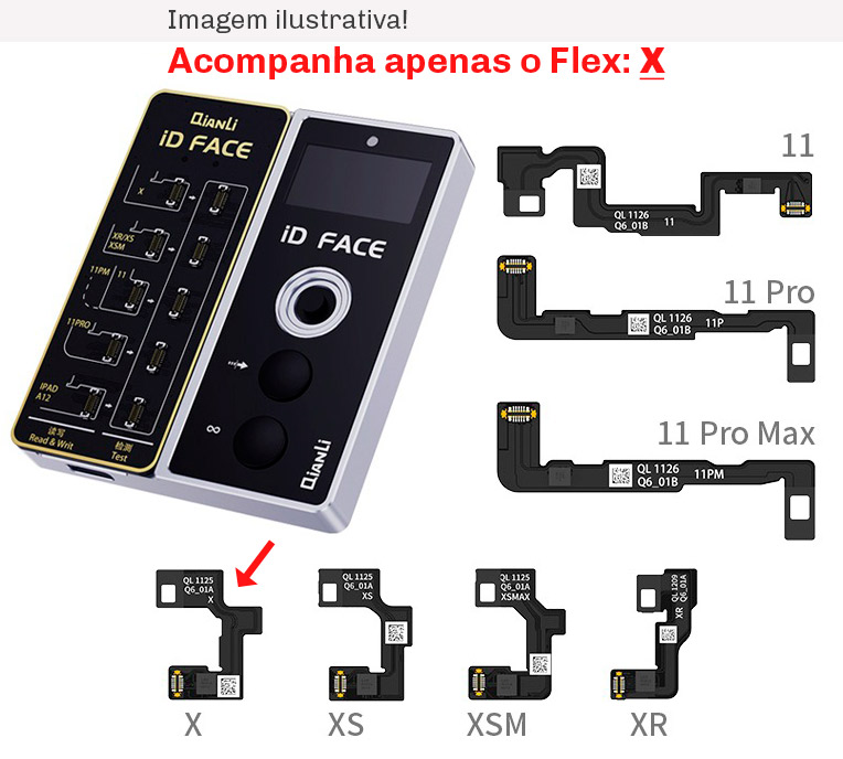 Flex para iD Face - iPhone X - Griffin - PY